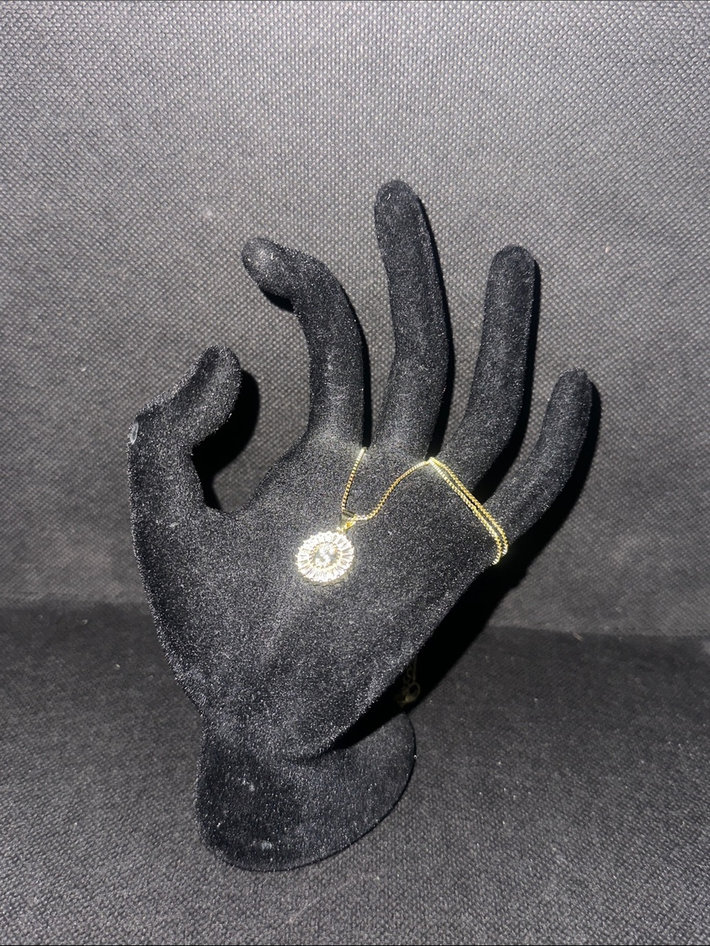 Delicate Gold “ S “ Pendant Necklace for Women